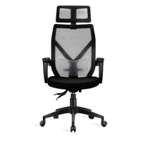 Dripex Bürostuhl Ergonomischer Stuhl mit 140 ° Verstellbarer Schreibtischstuhl Computerstuhl mit Kopfstütze und Lordosenstütze