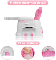 OUNUO Baby Hochstuhl Tragbarer Sitz und Sitzerhöhung