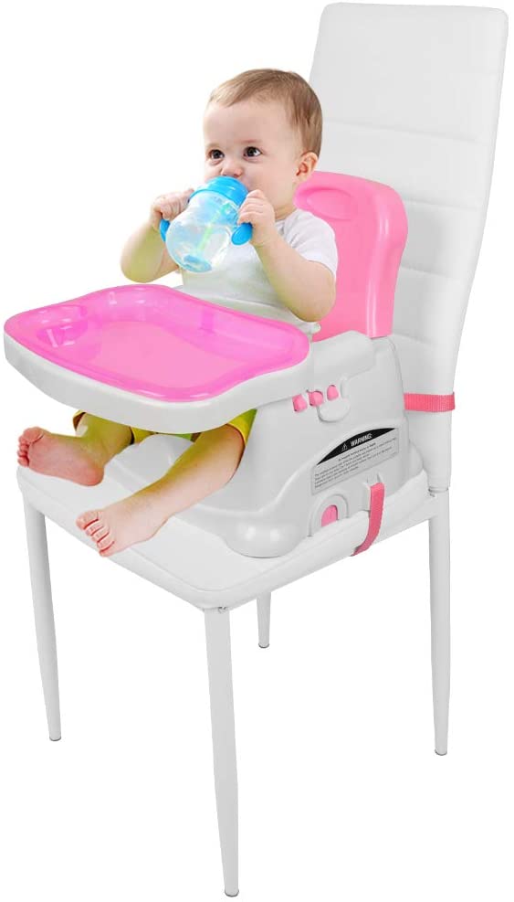 OUNUO Baby Hochstuhl Tragbarer Sitz und Sitzerhöhung