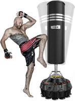 Dripex Boxsack Erwachsene Freistehender Standboxsack MMA Boxpartner Boxing Trainer Heavy Duty Boxsack mit Saugfuß, mehrere Farbe