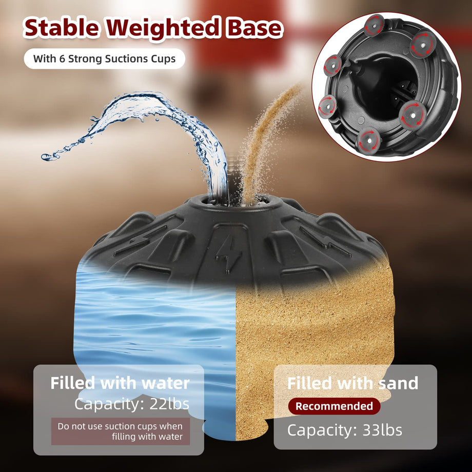 Dripex Fitness Boxsack Punchingball Set Boxtraining Höhenverstellbarer Standbox Speed-Ball Standboxball mit Boxhandschuhen