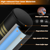 Dripex Freistehender Boxsack Standboxsäcke, MMA Boxpartner Boxing Trainer Heavy Duty Punchingsäcke Boxsack mit Saugfu