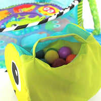 Erlebnisdecke Spieldecke Krabbeldecke Bällebad mit 30 Bällen Kinderzimmer Baby GD