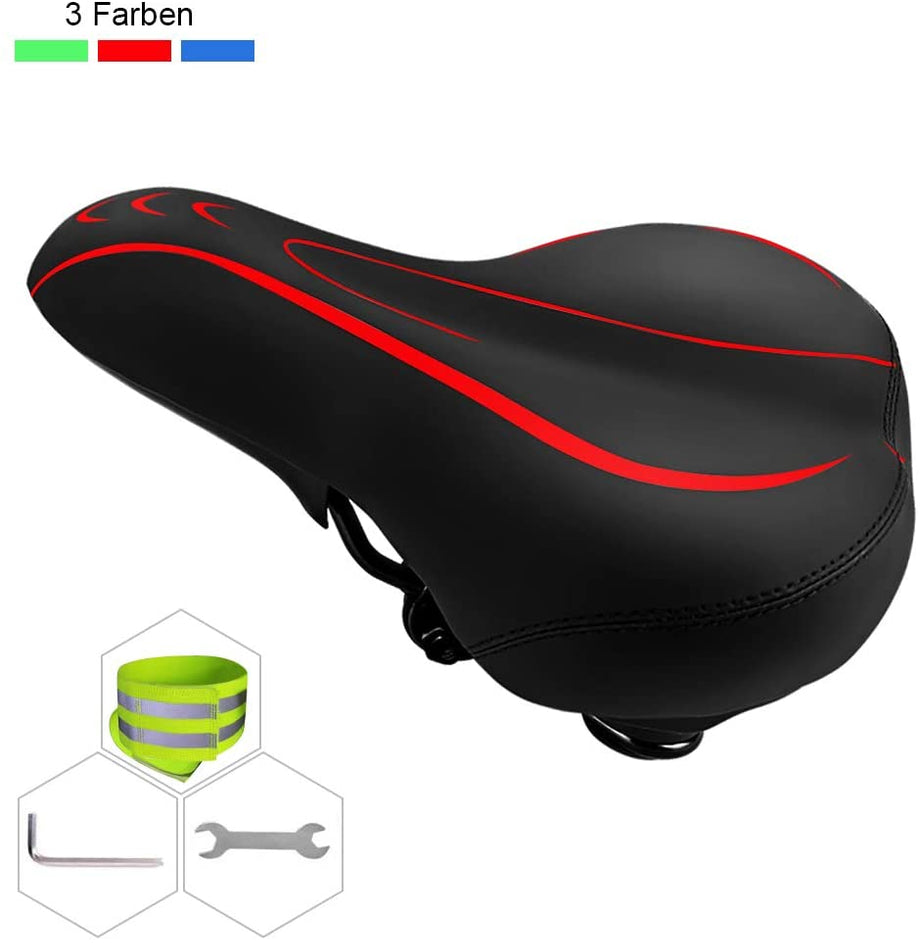 Yoleo Fahrradsattel, bequemer Sattel Herren Damen mit Gel Gedächtnisschaum