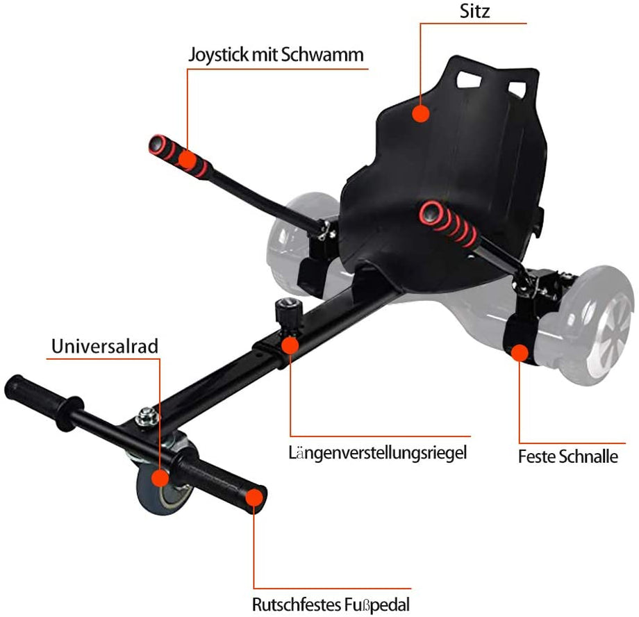 Yoleo Hoverboard Sitz