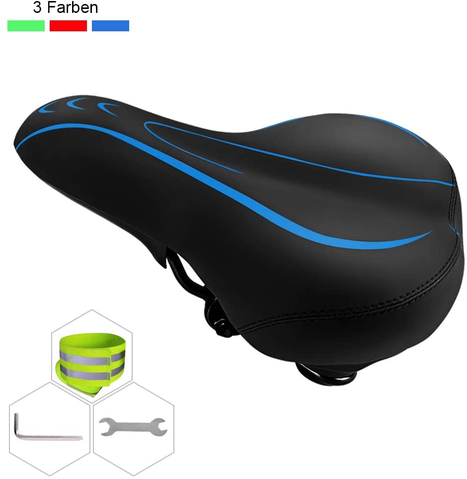 herren fahrradsattel gel Yoleo Fahrradsattel, bequemer Sattel Herren Damen mit Gel Gedächtnissc – Dripex -DE