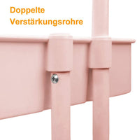 Dripex Rollwagen Küchen Organizer 3-stöckiger Servierwagen Küchenwagen Storage Trolley Cart Küchenregal Allzweckwagen Allzweckregal