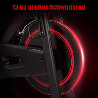 Dripex Heimtrainer Fahrrad, 13 kg Schwungrad Ergometer Hometrainer mit Magnetwiderstandseinstellung