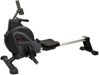 Dripex Rudergerät Magnetbremssystem für Heimgym & Cardio-Training, Rowing Machine mit Aluminium Gleitschiene, Rudermaschine16 stufige Widerstand & LCD-Monitor 2021 Version Rower