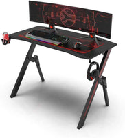 Dripex R-förmiger Computer-Schreibtisch mit gratis großem Mauspad