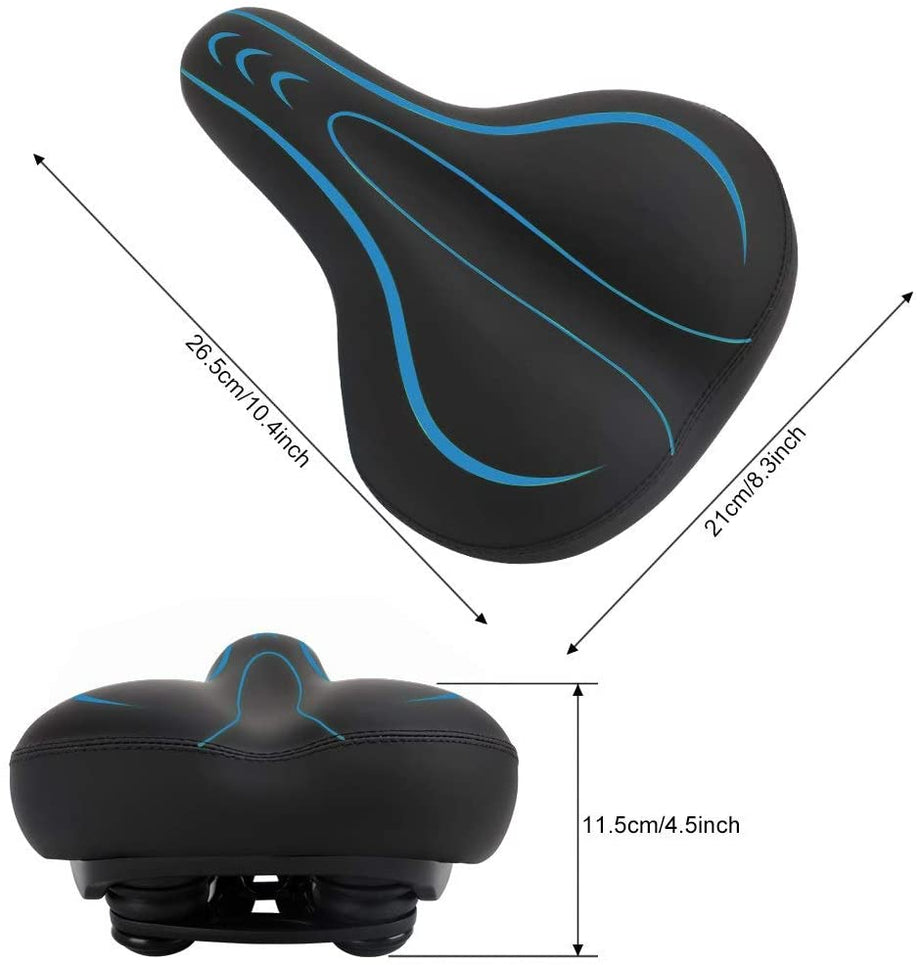 Yoleo Fahrradsattel, bequemer Sattel Herren Damen mit Gel Gedächtnisschaum
