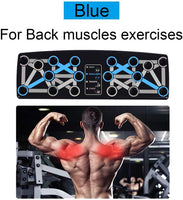 Push Up Board,14 In 1 Push Up System, Foldable and Portable Push Up Stand Home Gym Bar Set Strength Training for Full Body Workouts