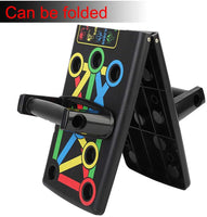 Push Up Board,14 In 1 Push Up System, Foldable and Portable Push Up Stand Home Gym Bar Set Strength Training for Full Body Workouts