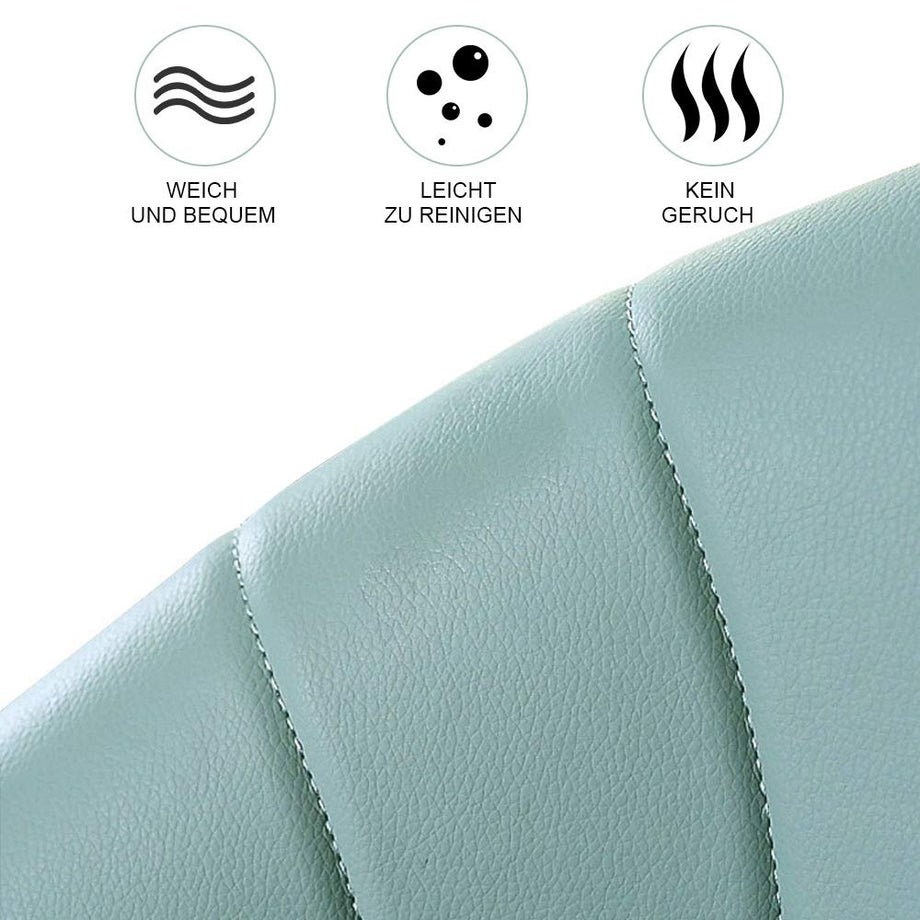 OUNUO Baby Hochstuhl Vertehllbar und Klappbar kinderhochstuhl mitwachsend Kindersitz Kinderstuhl mit Sicherheitsgurt 6 Monaten bis 6 Jahre PU Leder Kissen