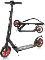 YOLEO Scooter für Erwachsene Roller Kickscooter Tretroller Cityroller für Kinder ab 10 Jahre 200mm Rad Klappbar und Höhenverstellbar mit Tragegurt