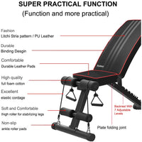 Yoleo Klappbare Hantelbank