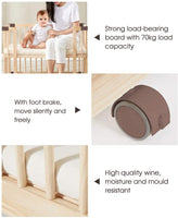 Dripex Babybetten aus Holz Dripex 65x100cm