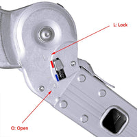 Dripex Leiter Mehrzweckleiter Klappleiter【robust】Stehleiter Gerüstplattform Doppelleiter Merhzweck Anlegeleiter Klappleiter Aluleiter Haushaltsleiter Tragfähigkeit bis 150kg(4x4 Stufen. 4,7 mete)