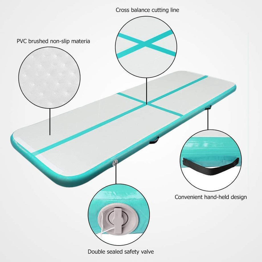 Yoleo 13.2 ft Air Track Gymnastics Mat