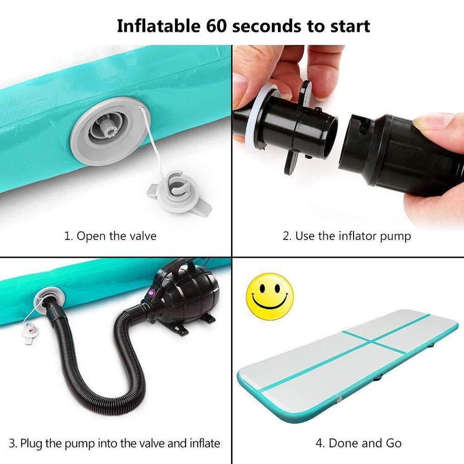 Yoleo 13.2 ft Air Track Gymnastics Mat