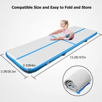Yoleo 13.2 ft Air Track Gymnastics Mat