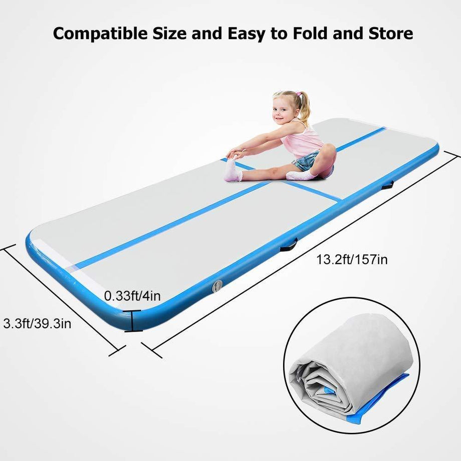 Yoleo 13.2 ft Air Track Gymnastics Mat