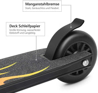 YOLEO Stunt Scooter Freestyle Tretroller Pro Scooter Kickscooter Roller für Kinder und Erwachsene Tragfähigkeit: 100 kg ABEC 7 Steel Y Lenker