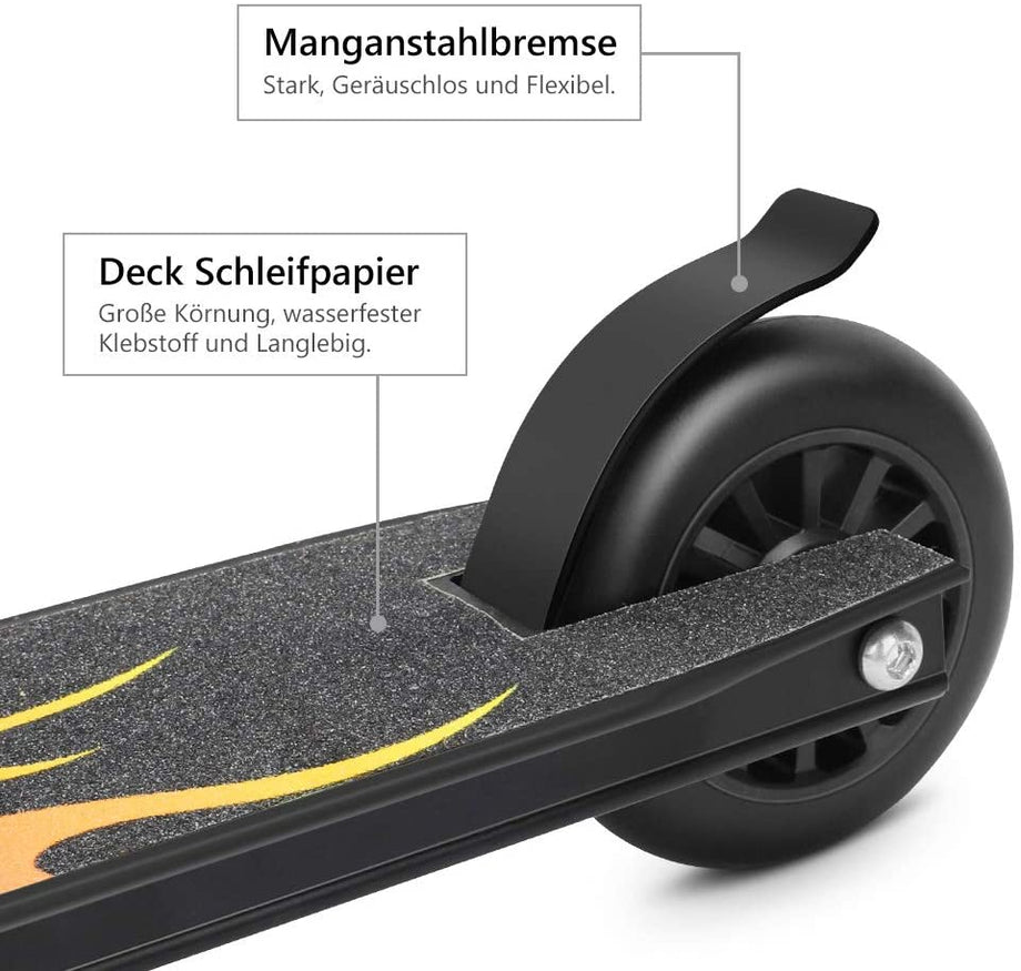 YOLEO Stunt Scooter Freestyle Tretroller Pro Scooter Kickscooter Roller für Kinder und Erwachsene Tragfähigkeit: 100 kg ABEC 7 Steel Y Lenker