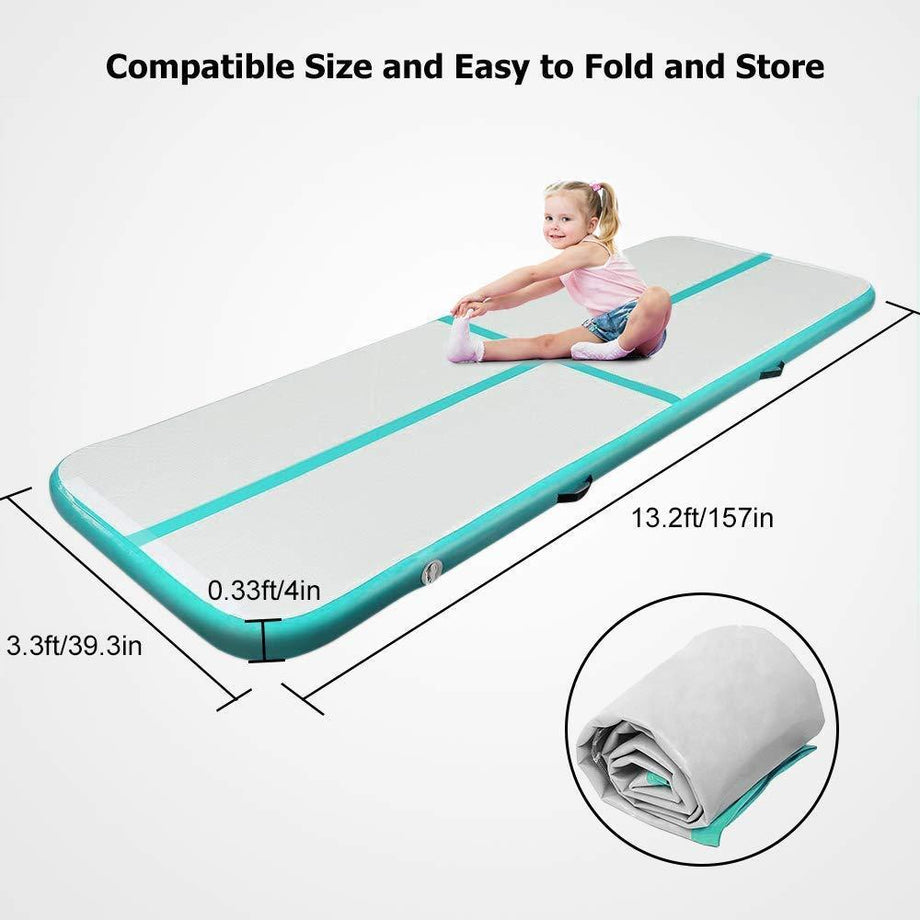 Yoleo 13.2 ft Air Track Gymnastics Mat