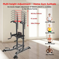 Adjustable pull up tower|Yoleo-robustsport.com