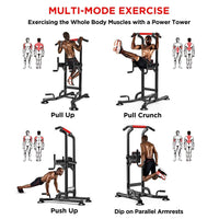 Adjustable height pull up station|Yoleo-robustsport.com