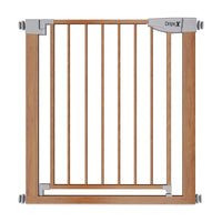 Dripex Schutzgitter | Treppengitter geeignet für 75-82CM | Auto-Close | erweiterbar | ohne Bohren | Tür Gitter für Kinder Haustiere | Gitter Baby Sicherheit Metall