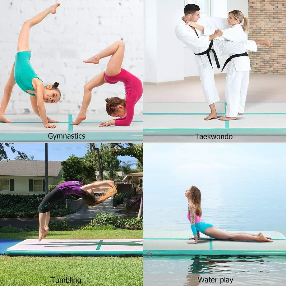 Yoleo 13.2 ft Air Track Gymnastics Mat