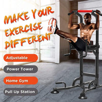 Power tower with adjustable bench|Yoleo-robustsport.com