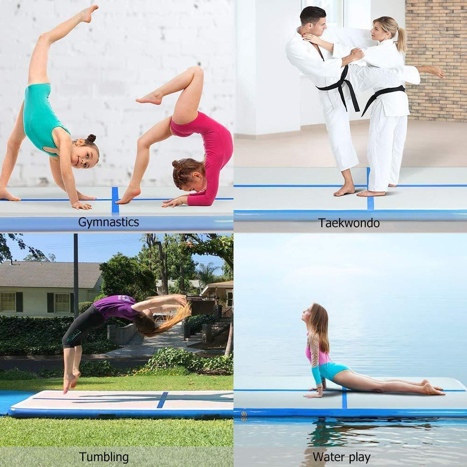 Yoleo 13.2 ft Air Track Gymnastics Mat