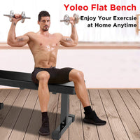Gym flat bench|Yoleo-robustsport.com