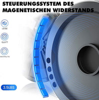 Dripex Minibike Heimtrainer, Mini-Fitnessbike mit einstellbarem magnetischem Widerstand, Arm-und Beintrainer für Senioren，Mini-Fahrrad mit LCD-Monitor, Pedaltrainer zuhause und im Büro