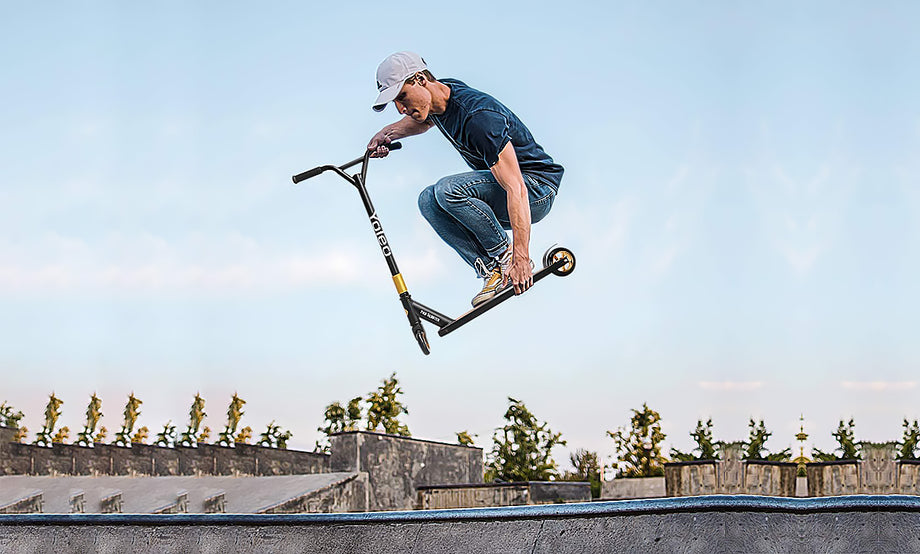 YOLEO Stunt Scooter Freestyle Tretroller Pro Scooter Kickscooter Roller für Kinder und Erwachsene