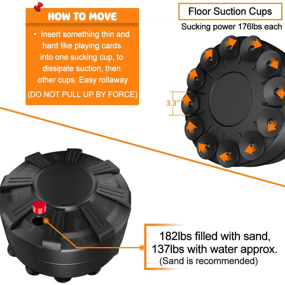 Dripex Erwachsene Freistehender Standboxsack